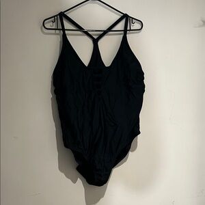 George Black Strappy Swimsuit